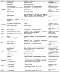Effekt Gesundheit Schwermetalle 2