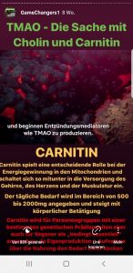 Carnitin Mangelware bei Veganismus