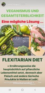 Flexitarian Diet Game Changers für Gesamtsterblichkeit