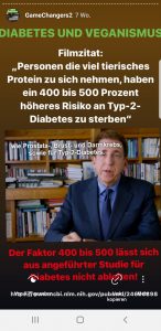 Tierisches Protein erhöht Diabetesrisiko