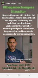 Derrick Morgan über Veganismus