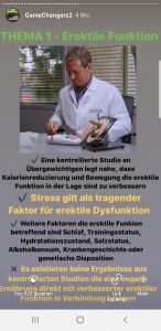 Stress fördert erektyle Dysfunktion